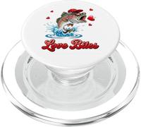 Cute Bass Fish Love Art PopSockets PopGrip para MagSafe