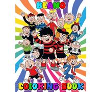 Cute Bea-no's Coloring Book: A Jumbo Coloring for Kids Ages 4-7,8-12, Girls, and Adults | With +50 High Quality Coloring Pages for Stress Relief and Relaxation