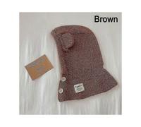 Cute Bear Ear Kids Winter Hooded Balaclava for Neck & Ear Warmth