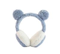 Cute Bear Ears Plush Earmuffs Cartoon Animals Winter WarmEar Warmers Women Men Headband Ear Covers(Color1)