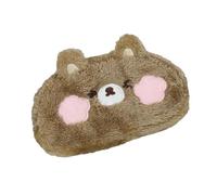 Cute Bear - Estuche para lápices de dibujos animados, estuche grande de oso lindo, organizador de suministros multifuncional, caja de papelería, Brown, Refer to description, Unisex