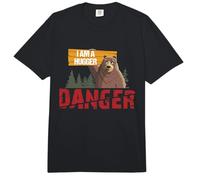 Cute Bear Gifts - Danger I Am A Hugger - Bears Hug Gift Comfort Colors Adult Heavyweight T-Shirt