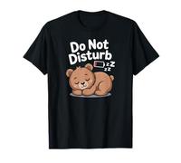 Cute Bear Grizzly Bears Sleeping Recharging Low Energy Camiseta