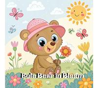 Cute Bear in Bloom: "A Delightful Coloring Adventure with Adorable Bears and Blossoming Flowers"