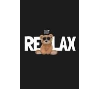 Cute Bear Journal for Stress Relief, Daily Writing, Mindfulness, and Relaxation Lined Journal for Men, Women, Teens | Cute Gift Idea for Relaxation and Self-Care