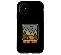 Cute Bear Lake Utah Nature Backpacking Vacation Souvenir Carcasa para iPhone 11