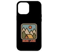 Cute Bear Lake Utah Nature Backpacking Vacation Souvenir Carcasa para iPhone 12 Pro Max