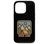 Cute Bear Lake Utah Nature Backpacking Vacation Souvenir Carcasa para iPhone 13 Pro