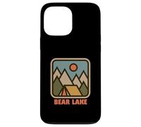 Cute Bear Lake Utah Nature Backpacking Vacation Souvenir Carcasa para iPhone 13 Pro Max