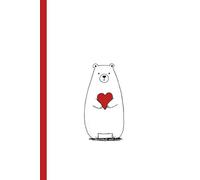 Cute Bear With Love: Work Notebook, Funny Office Gift for Women, Coworker, Boss, Secret Santa Gag Gift (Blank Lined Journal)