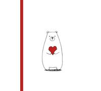 Cute Bear With Love: Work Notebook, Funny Office Gift for Women, Coworker, Boss, Secret Santa Gag Gift (Blank Lined Journal)