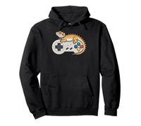 Cute Bearded Dragon Gamer - Funny Video Game Lizard Sudadera con Capucha
