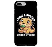 Cute Bearded Dragon Living in my House Design Carcasa para iPhone 7 Plus/8 Plus