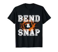 Cute Bend and Snap Football | Funny Game Day Touchdown Camiseta