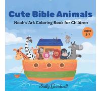 Cute Bible Animals: Noah's Ark Coloring Book For Children