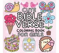 Cute Bible Verse Coloring Book For Girls: 50 Bold & Easy Designs | Christian Scripture Quotes (Bold & Easy Coloring Books)