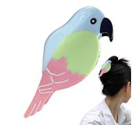 Cute Bird Hair Clip, Parrot Jaw Clamp for Women, Strong Hold Hair Claw, Parrot Hair Clip for Girls, Decorative Parrot Hair Accessory, Hair Clip With Parrot Design for Women, All Ages 11,5 x 4,5 cm