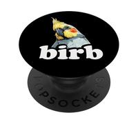 Cute Bird Mens Womens Kids Boys Birb Meme Cockatiel Lover PopSockets PopGrip Adhesivo