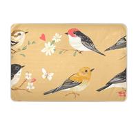 Cute Birds Gold - almohadillas para orejas de entrenamiento para orinar extra grandes para niños, almohadillas para orejas de entrenamiento para orinar altamente absorbentes, almohadillas para orejas