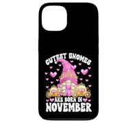 Cute Birthday Princess GNOME For Kids Girls Born In November Carcasa para iPhone 13