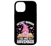 Cute Birthday Princess GNOME For Kids Girls Born In November Carcasa para iPhone 14