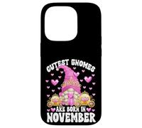 Cute Birthday Princess GNOME For Kids Girls Born In November Carcasa para iPhone 14 Pro