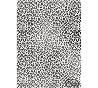 Cute Black Cheetah Print Composition Notebook: Wide Ruled Notebook | 8 x 11 inches | 150 Pages | Cheetah Print | Kids & Teens | Cutesy | Graph Paper