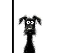 Cute black dog: Work Notebook, Funny Office Gift for Women, Coworker, Boss, Secret Santa Gag Gift (Blank Lined Journal)