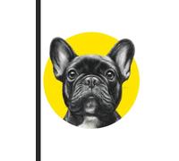 Cute black french bulldog: Work Notebook, Funny Office Gift for Women, Coworker, Boss, Secret Santa Gag Gift (Blank Lined Journal)