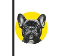 Cute black french bulldog: Work Notebook, Funny Office Gift for Women, Coworker, Boss, Secret Santa Gag Gift (Blank Lined Journal)