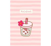 Cute Boba Tea Notebook for Kids | 120 Lined Pages | Kawaii Bubble Tea Journal | 6" x 9" Writing Notebook for School & Journaling: Adorable Pink Bubble ... Cover - for Girls, Teens & Stationery Lovers