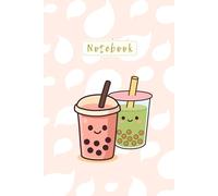 Cute Boba Tea Notebook for Kids | 120 Lined Pages | Kawaii Bubble Tea Journal | 6" x 9" Writing Notebook for School & Journaling: Adorable Aesthetic ... Pattern Cover - Girls, Teens & Boba Lovers
