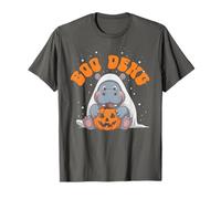 Cute Boo DENG Baby Pigmeo Hipopótamo Espeluznante Truco o Trato Aterrador Camiseta