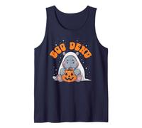 Cute Boo DENG Baby Pigmeo Hipopótamo Espeluznante Truco o Trato Aterrador Camiseta sin Mangas