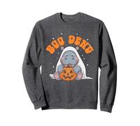 Cute Boo DENG Baby Pigmeo Hipopótamo Espeluznante Truco o Trato Aterrador Sudadera