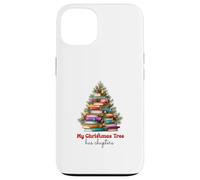 Cute Book Lover Christmas Reading Holiday Librarian Xmas Carcasa para iPhone 13
