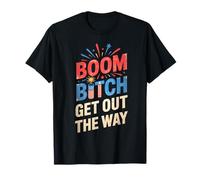 Cute Boom Bitch Squad Director de Seguridad Crew American Sarcasm Camiseta