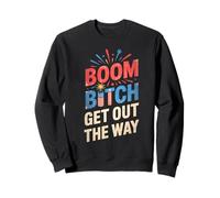 Cute Boom Bitch Squad Director de Seguridad Crew American Sarcasm Sudadera