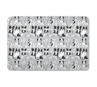 Cute Border Collie Dogs - Tapetes para pañales reutilizables extragrandes, suaves, absorbentes, para cama, colchón antideslizante para cuna para bebé, 52 pulgadas de largo x 34 pulgadas de ancho