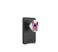 Cute Boston Terrier Dog Watercolor Paint Design on White PopSockets PopWallet para MagSafe