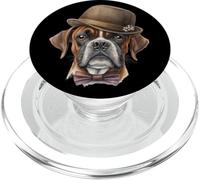Cute Boxer Dog Graphic For Dog Owner Mom and Dad Boxer Face PopSockets PopGrip para MagSafe