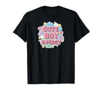 Cute Boy Energy Kawaii Pastel Clouds Hearts Stars Aesthetic Camiseta