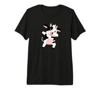 Cute Boys Girls Womens & Kids Dab Dabbing Cow Farmer Lover Camiseta Premium