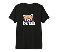Cute Bruh Meme Boys Girls Kids Womens Red Panda Lover Camiseta Premium