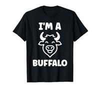 Cute Buffalo funny animals simple i'm a Buffalo Camiseta