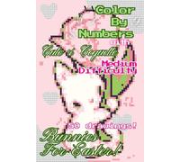 Cute Bunny Color by Number: - Coquette Easter Coloring Book