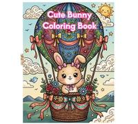 Cute Bunny Coloring Book