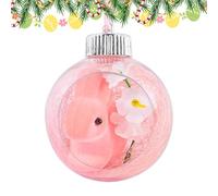 Cute Bunny Decorations, Easter Acrylic Ball, Cartoon Tree Ornaments, Bunny Door Decorations, Easter Wall Decor, Acrylic Bunny Ornaments, 10x8x7cm/3.94x3.15x2.76 Inches for Trees, Wall, Cribs