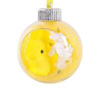 Cute Bunny Decorations, Easter Acrylic Ball, Cartoon Tree Ornaments, Bunny Door Decorations, Easter Wall Decor, Acrylic Bunny Ornaments, 10x8x7cm/3.94x3.15x2.76 Inches for Trees, Wall, Cribs