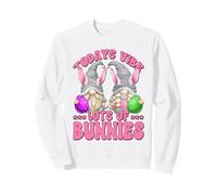 Cute Bunny Gnomes Couple For GNOME Lover and Easter Day Sudadera